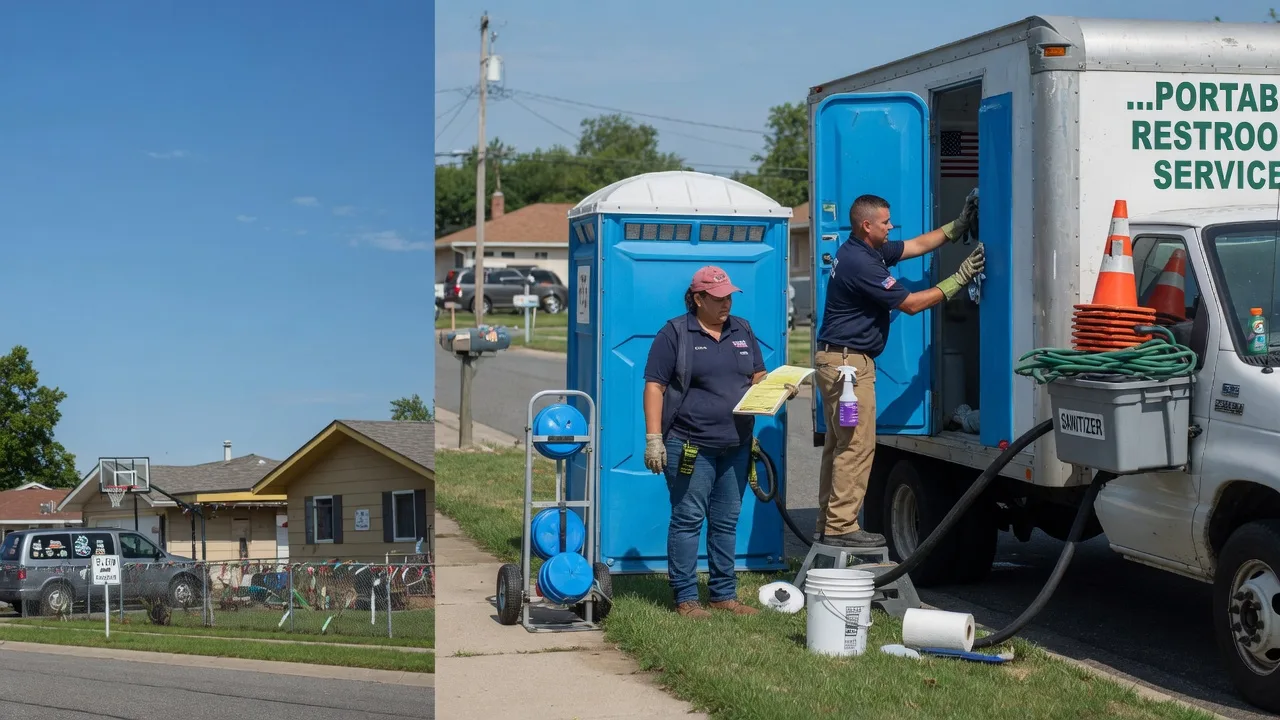 Portable Toilet Rental in Hebron, OH near me